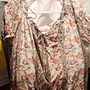 NAIF Multicolor Paisley Blouse